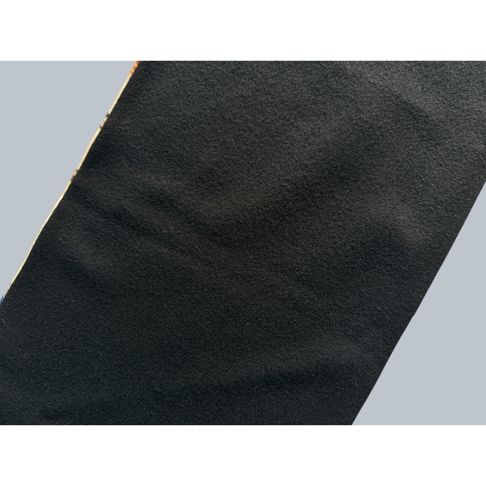 Hermès Feather Plume Print Silk & Cashmere Double-Sided Stole Scarf Vintage 90's - Picture 9 of 11